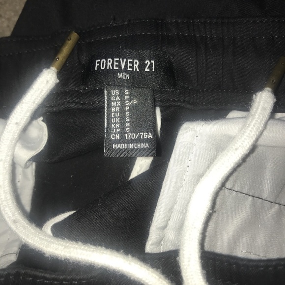 Black Slim fit Joggers canvas - Picture 3 of 3